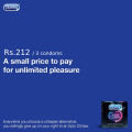 Durex Mutual Climax - 6 Condoms, 3s(Pack of 2). 