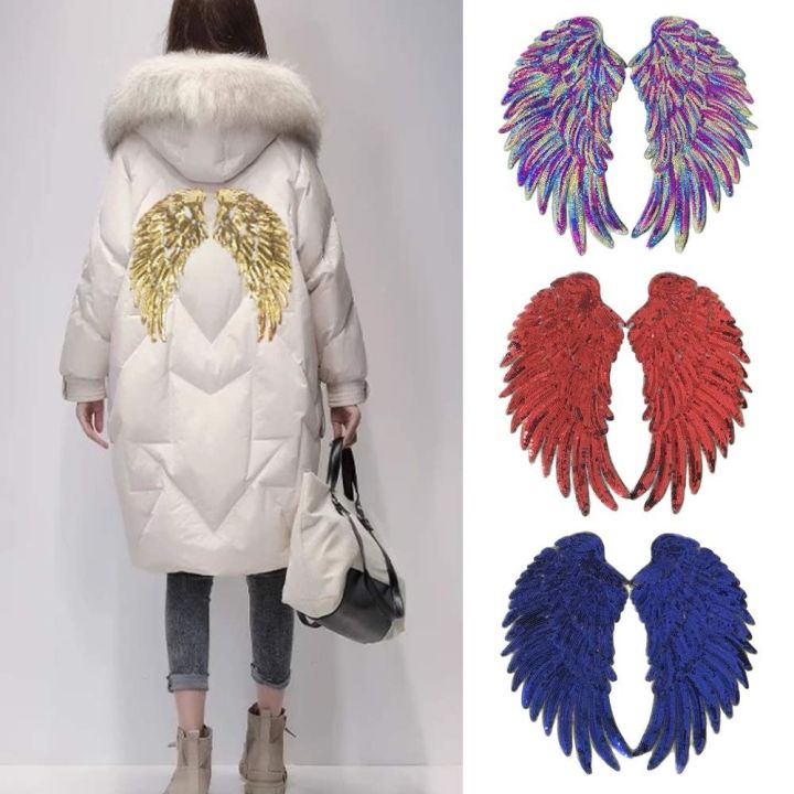 Clothing%20Accessories%20Rainbow%20Feather%20Wings%20Dreamy%20Self%20Adhesive%20Sequin%20Patches%20Sew%20Shiny%20Clothes%20DIY%20Appliques%20-%20Image%208