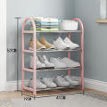 Pp+Steel Pipe Shoe Organizer Convenient  Black/White/Pink 57 * 19 * 41cm Hanging Shoe Rack Space-Saving Shoe Storage for Home Organization Entryway Storage Bedroom Furniture Apartment Living Shoe. 