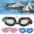 Advanced Swimming Goggles Nose Clip Ear Plugs Swim Goggles Safety Set for Children Patta (Random Colour). 