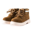 Baby Boy Ankle Length Side Zipper Lace Up Boots. 