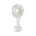 Mini portable hand holding gift silent strong wind rechargeable small fan. 