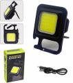 Mini LED Flashlight Keychain Multifunctional Portable COB Camping Lamps USB Charging Work Lights Fishing Lanterna. 