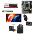 Desktop Computer Assemble Set H310 Motherboard, i3 processor ,24inch Ips Monitor 256gb ssd. 