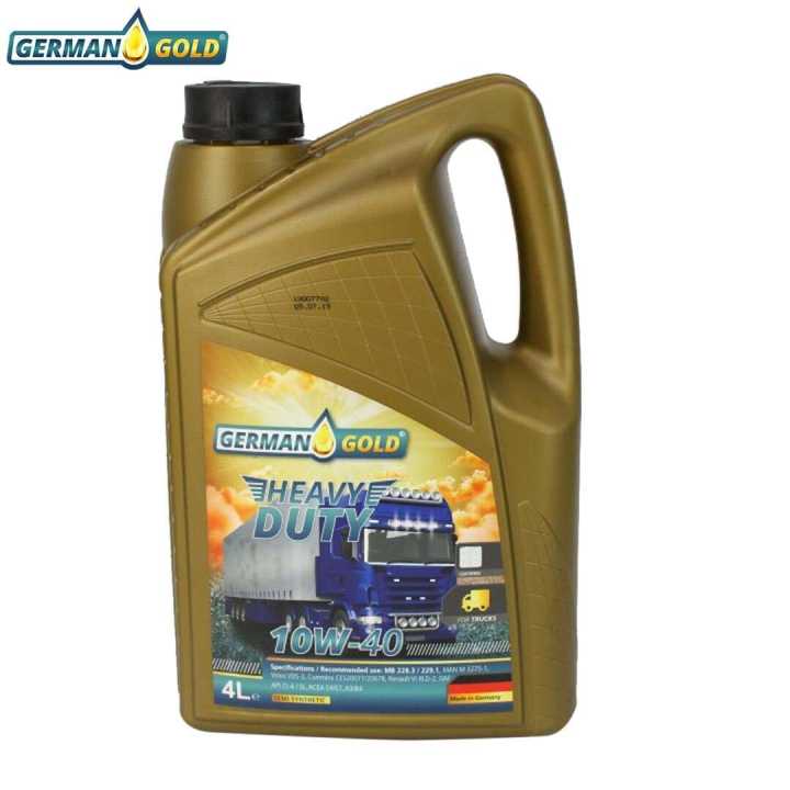 Lubricant German Gold Heavy Duty 10W-40 -4L