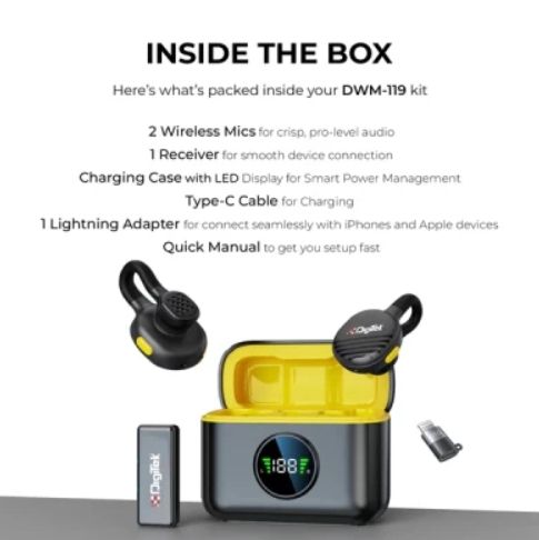 Digitek%C2%AE%20DWM-119%202-in-1%20Wireless%20Mic,%20AI%20Noise%20Cancel,%2030m%20Range,%206Hr%20Battery,%20iOS/Android%20-%20Image%204