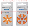 Power One P13 Hearing Aid Batteries 1.45V. 