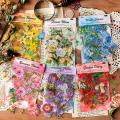 RHS Online 100PCS Vintage Flower Talk Series Stickers Album Diary Journal Decorative Crafts Scrapbooking DIY Sticker. 