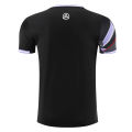Alp black quick-drying badminton top t-shirt football tennis beach volleyball shirt professional sportswear quick-drying clothing for men and women anti-friction yt-2016. 