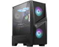 MSI MAG Series FORGE 100R, Mid-Tower Gaming PC Case. 