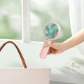 H&S Portable Mini Fan - 2-in-1 Handheld Desktop Fan with Stand, USB Rechargeable, 3-Speed Settings, Quiet Operation, Summer Cooling Fan. 