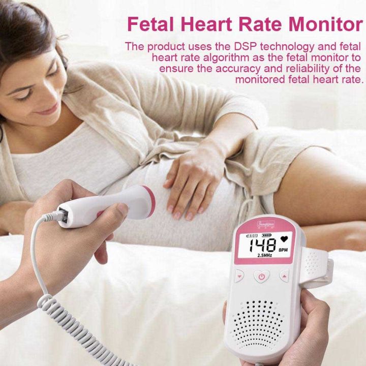Fetal Heart Rate Monitor For Pregnant Women ( U3-02 Fetal Dopler Monitor )