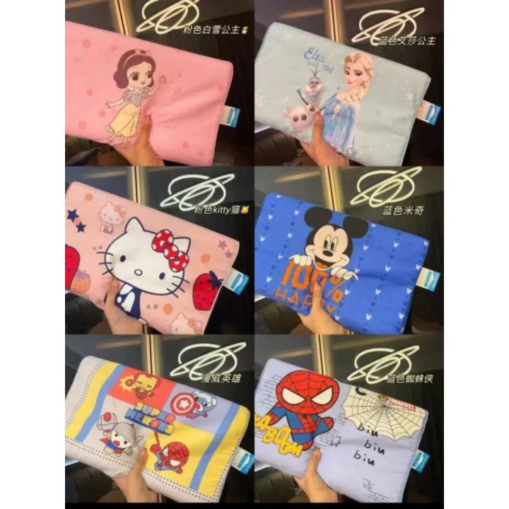 Cartoon Print Memory Foam Pillow For Kids