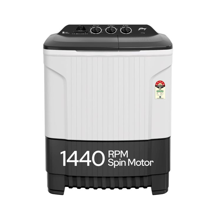 Godrej%207%20Kg%205%20Star%20Storm%20Force%20Pulsator%20Semi%20Automatic%20Top%20Load%20Washing%20Machine%20(WS%20EDGE%20CLS%2075%205.0%20PN2%20GPGR,%20Graphite%20Grey,%20With%20Translucent%20Lid)%20-%20Image%203