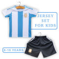 Argentina Home Jersey Set For Kids | Copa America 2024. 