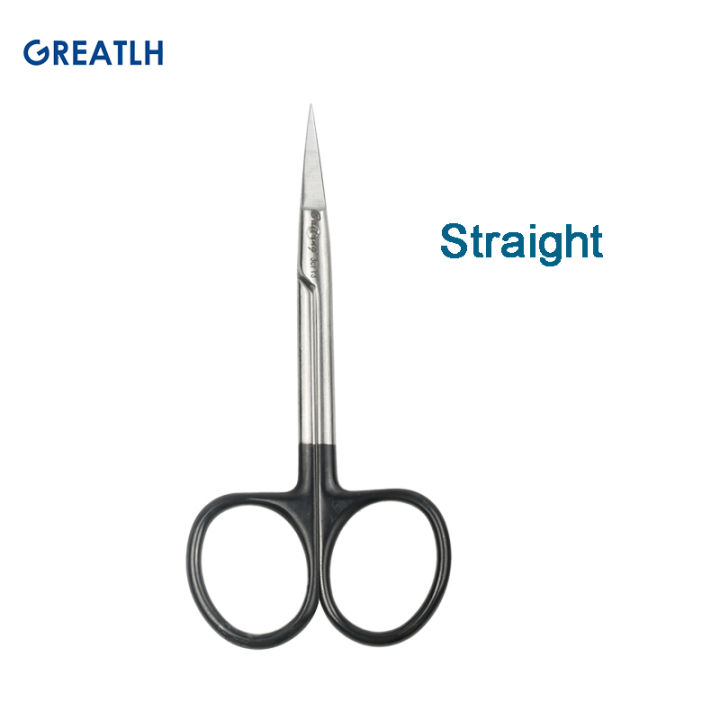 NEW%20%E3%80%90Innovative%20design%E3%80%9110cm%20Two%20Types%20Stainless%20Steel%20Cut%20Tissue%20Scissors%20Curved%20Straight%20Surgical%20Scissors%20Black%20Handle%20Autoclavable%20-%20Image%205