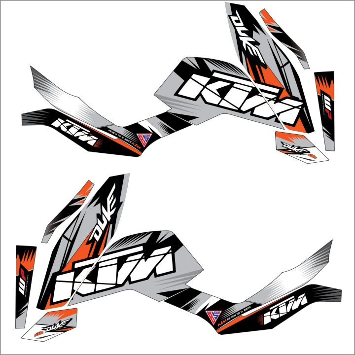 Graphic Sticker For Duke200