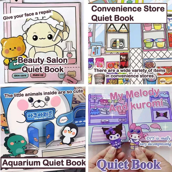 Creative%20Waffle%20Bread%20Fried%20Chicken%20Snack%20Bar%20Convenience%20Store%20Beauty%20Salon%20Handmade%20Toy%20Book%20Cartoon%20Decompress%20Quiet%20Book%20DIY%20Handmade%20Material%20Kit%20Toy%20Gift%20-%20Image%203