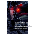 Bicycle Rear Light Bike Tail Light USB Rechargeable Road Saddle Seatpost LED Warning Cycling Lamp. 