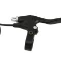 1 Pair Durable Aluminum Alloy Electric Bike Brake Lever Waterproof Plug Black Bicycle Brake Handle 3 Pin Brake Handle Mountain Bike. 
