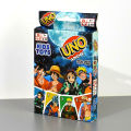 One Piece Naruto Demon Slayer DragonBall Z Anime UNO Card Game. 