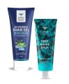 Bombay Shaving Company Bsc Combo For Men Anti Redness Gel, 100Gm And Post-Shave Balm After Shave 100 Gm. 