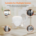 ARELENE 2X Tuya Zigbee Water Level Sensor Smart Water Leakage Alarm Detector Flood Alert Overflow Security Protection. 