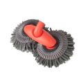 Soft Bristle Double Brush Head Car Washer Mop Long Handle Adjustable Car Cleaning Brush Non-Scratch 360° Flexible Rotation Car Window Cleaner Tool Windshield. 