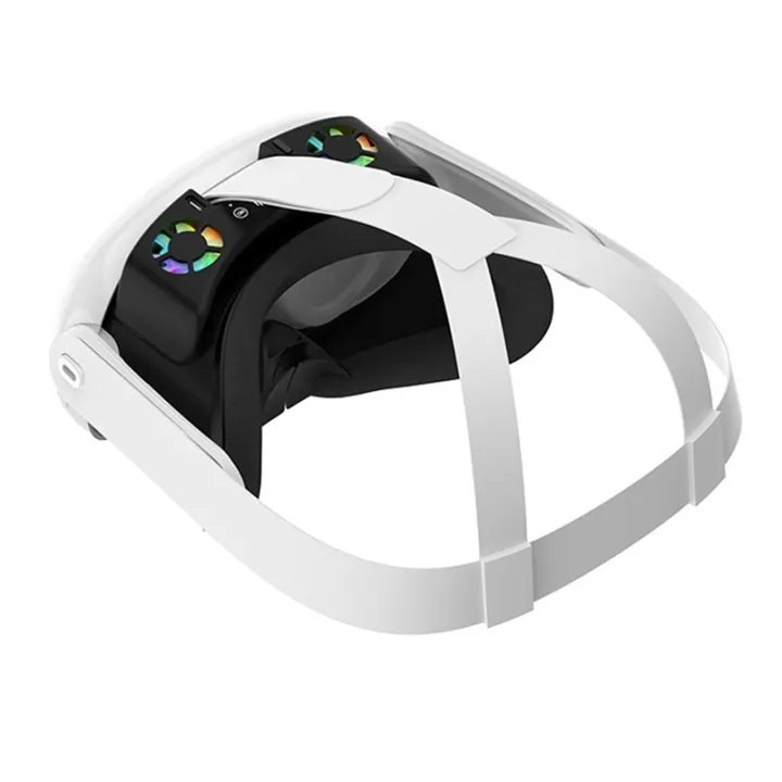 Vr Mask Display VR Goggles Shade Mask with RGB Lights for 3,White | Daraz.com.np