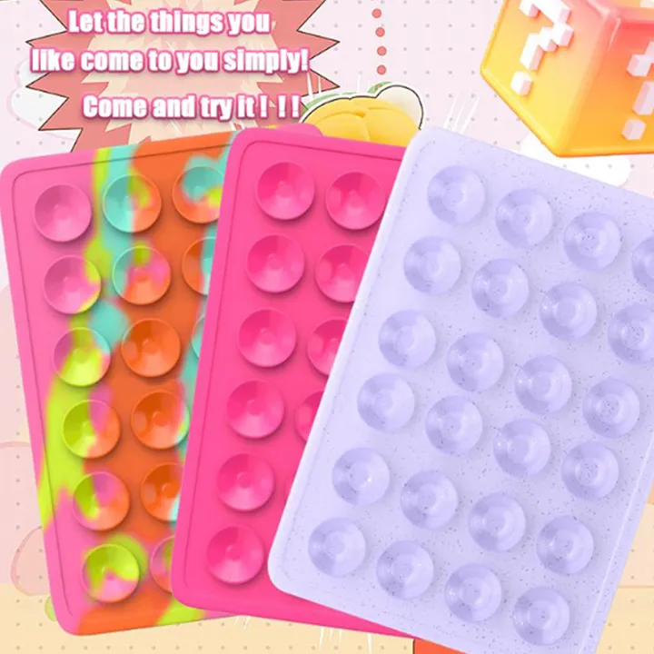1pc%20Rainbow%20Color%20Suction%20Cup%20Wall%20Stand%20Mat%20Multifunctional%20Silicone%20Suction%20Phone%20Holder%20Square%20Anti-Slip%20Single-Sided%20Leather%20YAFENG%20-%20Image%202