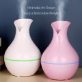 Atomization Humidifier, Small Vase Mini Quiet Home Office Usb Humidifier Bottom Anti Slip Rubber Pad ( Free Essential Oil ). 