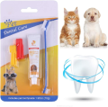 Dog Toothpaste | Pets Toothbrush Combo Set | for Teeth Cleaning  of Pet Dog and Cat - Choose Your Style Options Available. 