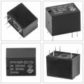 JAERBEE 20 PCS Mini Electronic Relay DC 12V. 