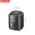 BALTRA Fiona Air Fryer | BAF 107 | 1200 watt | 3.5 ltr Frying Capacity | Digital Touch Control Panel | 80 Degree to 200 Degree Temperature Control | Non stick Detachable Pot | Auto cut off  and overheating protection | 12 months warranty. 