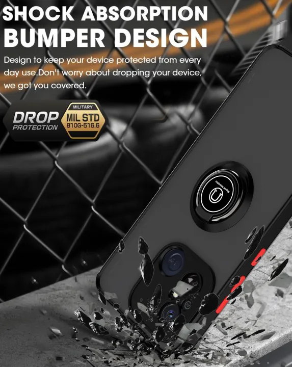 Lenuo%20For%20Xiaomi%20Redmi%2012C%20/%2011A%20Mobile%20Case%20Multifunction%20Car%20Magnetic%20Shockproof%20With%20Ring%20Stand%20Back%20Cover%20-%20Image%204