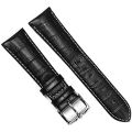 Soft Leather Buckle Strap For Realme Watch S (22mm). 