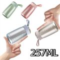 Portable Leak-proof Mini Thermos Cup Stainless Steel Small Capacity Vacuum Cup Pocket Design 257ml Water Bottle Travel Outdoor. 
