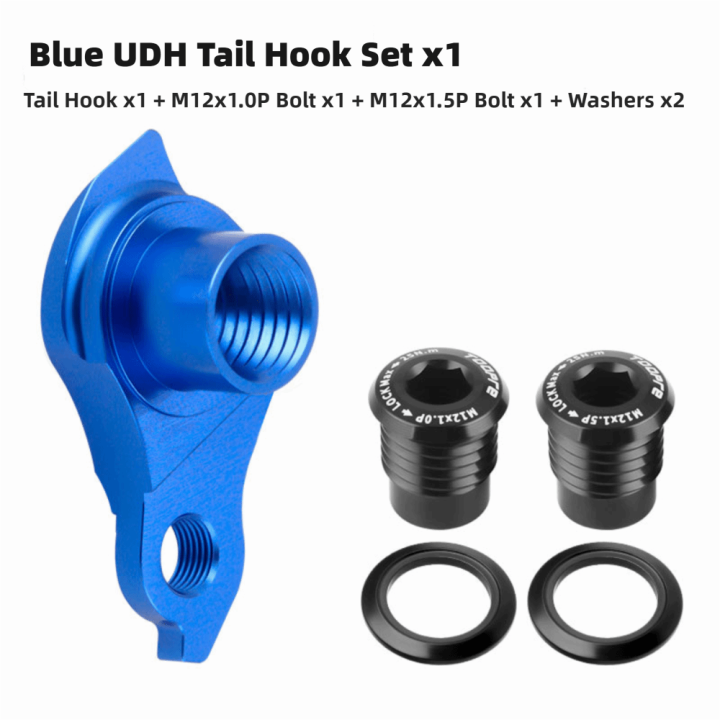 Durable%20Aluminum%20Alloy%20UDH%20Derailleur%20Hanger%20Easy%20To%20Install%20CNC%20Machined%20Bike%20Tail%20Hook%20M12%20X%201.0P%20and%20M12%20X%201.5P%20Lightweight%20Bike%20Derailleur%20Hanger%20Spare%20Part%20for%20Riders%20-%20Image%206