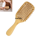 DISICHEN Detangling Hairbrush Bamboo Hair Brush Improves Hair Texture Massage Scalp Natural Wooden for Long Curly Thin Short Dry Hair Sales promotion. 