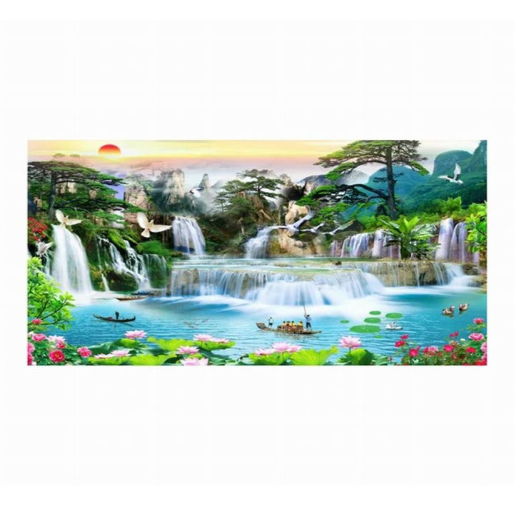 Discounts%20Fullcang%20Diy%20Big%20Size%20Diamond%20Painting%20Natural%20Scenery%20Waterfall%20Full%20Mosaic%20Embroidery%20Mountain%20Landscape%20Picture%20Wall%20Decor%20-%20Image%207