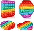 Push Pop Bubble Fidget Sensory Toy for Stress Relief And Autism ADHD ChildrenEducational Colored. 
