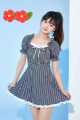 Free Size Casual Swimming Costume For Ladies - Multicolor | Multisize | Fashion | Swimsuits For Women. 