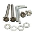 1Set Durable Replacement 40mm/43mm/54mm/60mm/64mm/70mm Axles Repair Kit Travel Luggage Wheels Suitcase Parts Axles With Screw. 