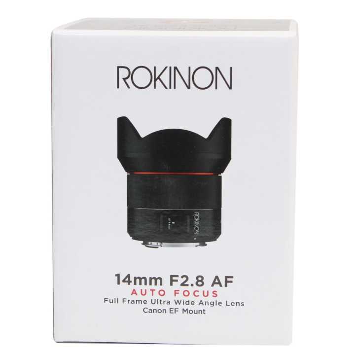 Rokinon 14mm F2.8 AF Auto Focus Lens for Canon EF Mount- Icefall Store