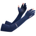 1 Pair Cooling Arm Sleeves Cover Men Sports Running UV Sun Protection Gloves Outdoor Fishing Cycling Driving Sleeves. 