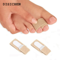 DISICHEN Sales promotion Toe Finger Straightener Hammer Toe Tape Hallux Valgus Corrector Bandage Toe Separator Splint Wraps Foot Care Supplies New. 