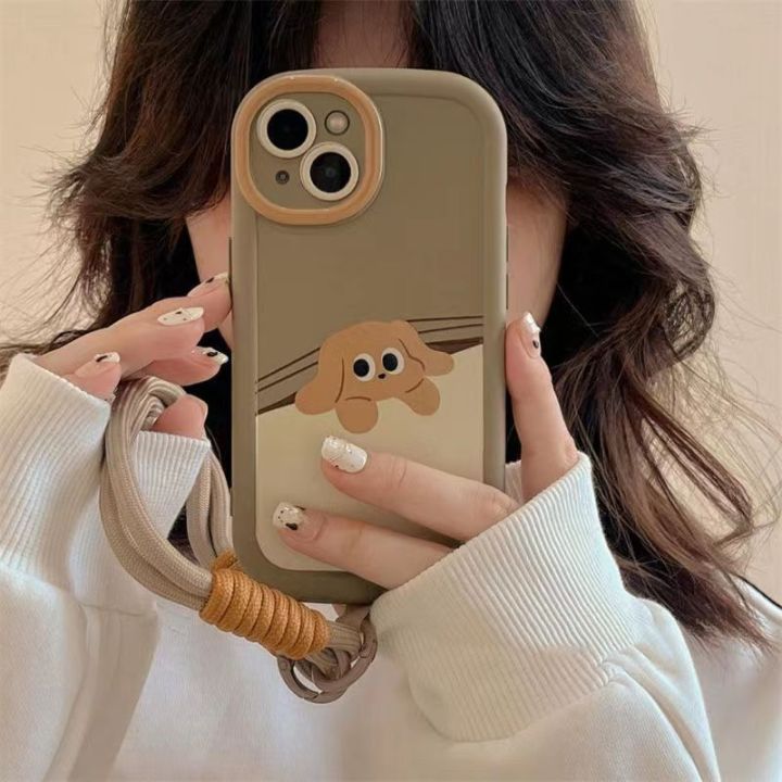 Cat%20Puppy%20Bracelet%20Phone%20Case%20Compatible%20for%20IPhone%2011%2015%2014%2013%2012%20Pro%20Max%20XR%20X%20XS%20Max%20Macaron%20Luxury%20Silicon%20Shockproof%20Cover%20-%20Image%202