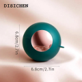 DISICHEN Portable Reusable Round Ball Hair Remover Portable Clothes Gel Lint Rollers Brushes Pets Cat Dog Hair Dust Wiper Washable Sticky Picker. 