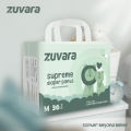 ZUVARA Supreme Diaper Pants - M (Pack Of 36). 