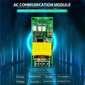 (COKP) 3X 100A PZEM 004T Version Wattmeter+Open CT Kwh Meter Volt Amp Current Test Module for TTL COM2/COM3/COM4. 